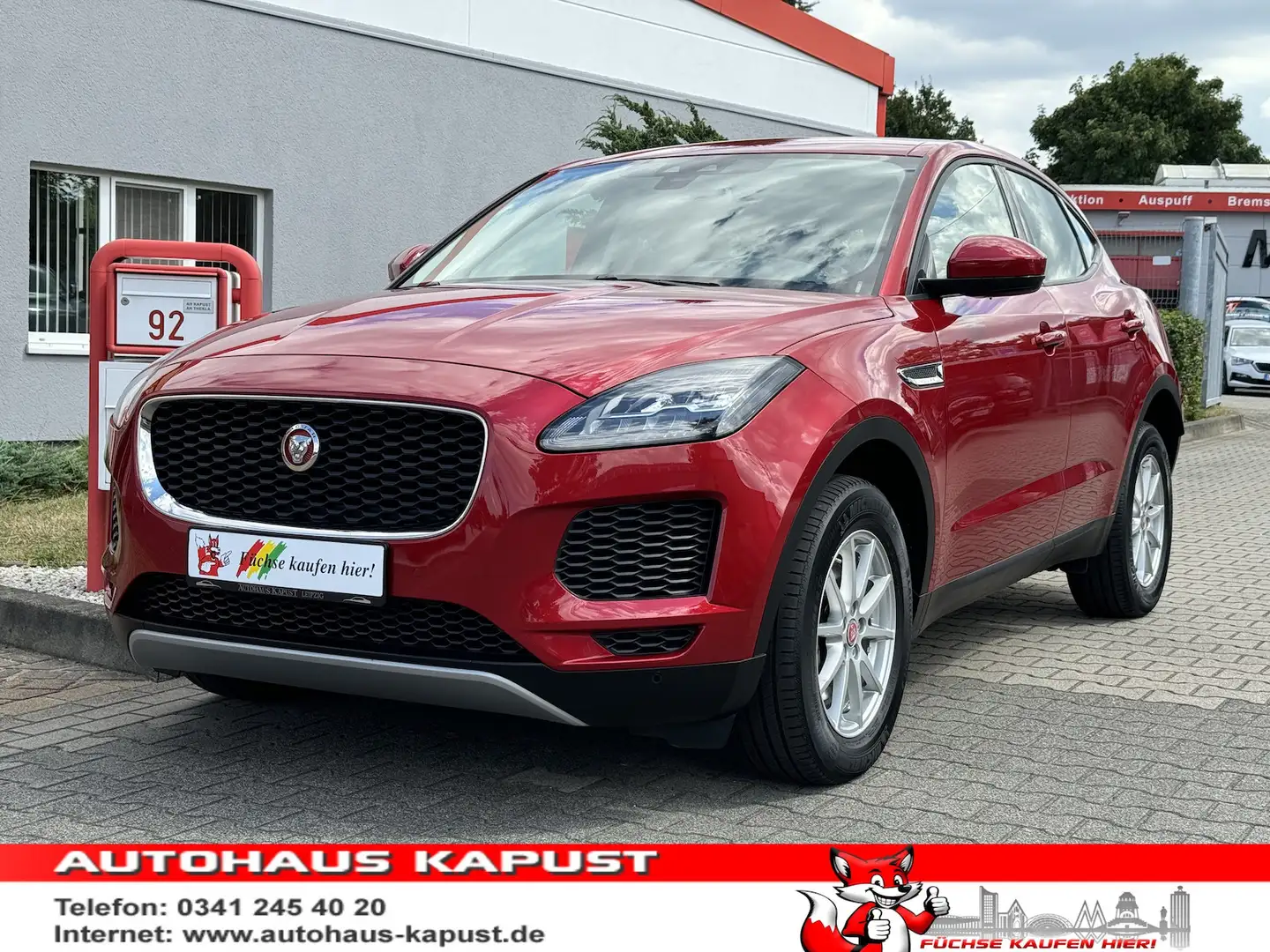 Jaguar E-Pace P250 AWD /LED//DAB/Sound/Spur/Kamera/Ahk Rot - 1