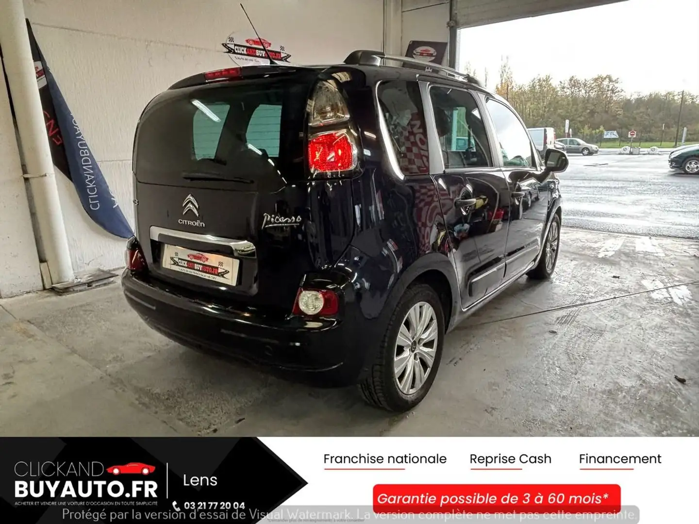 Citroen C3 Picasso 1.6 HDI 92CV FINITION EXCLUSIVE // ANDROID CARPLAY / CAMERA DE RECUL / CLIM Modrá - 2