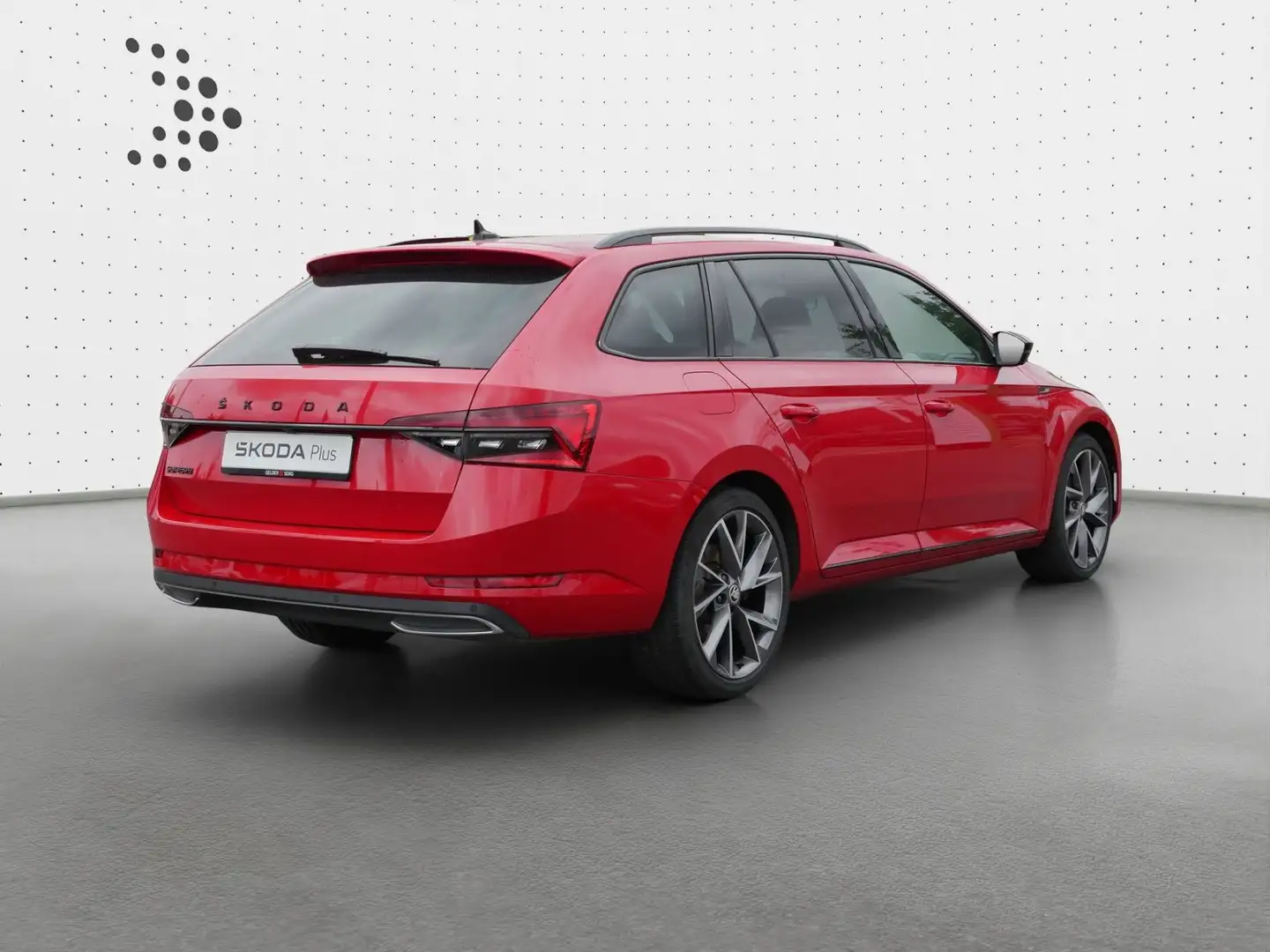 Skoda Superb Combi Sportline 2.0 TDI DSG NAVI|RFK Rot - 2