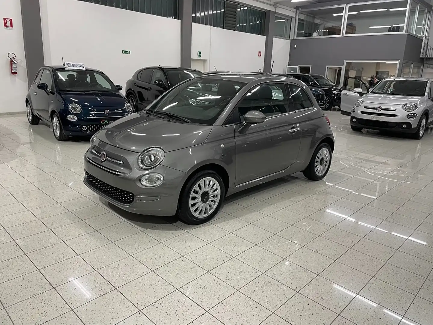 Fiat 500 1.2 Lounge 69cv my20 SCHERMO DA 7 COME NUOVA!!!! Grigio - 1