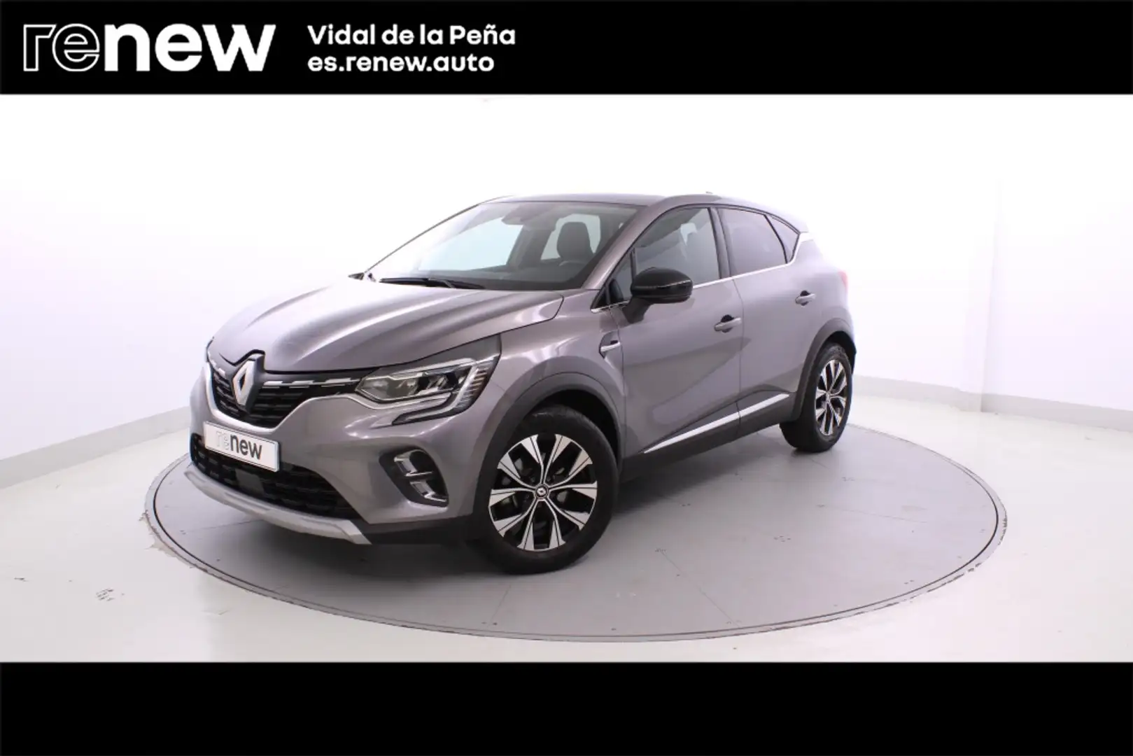 Renault Captur E-TECH Híbrido Techno 105kW Gris - 1