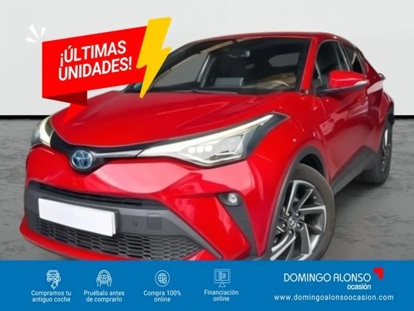 Toyota C-HR CHR 1.8 HEV GASOLINA 98 CV Rojo - 1
