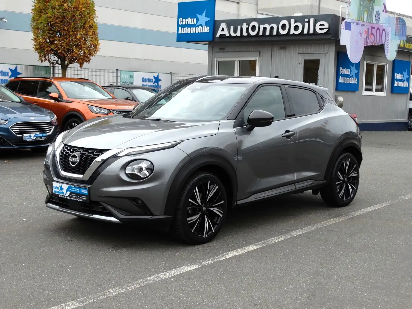 Nissan Juke N-Design*SportSitze*Alu19*NAVI*LED*T-Leder Grau - 1