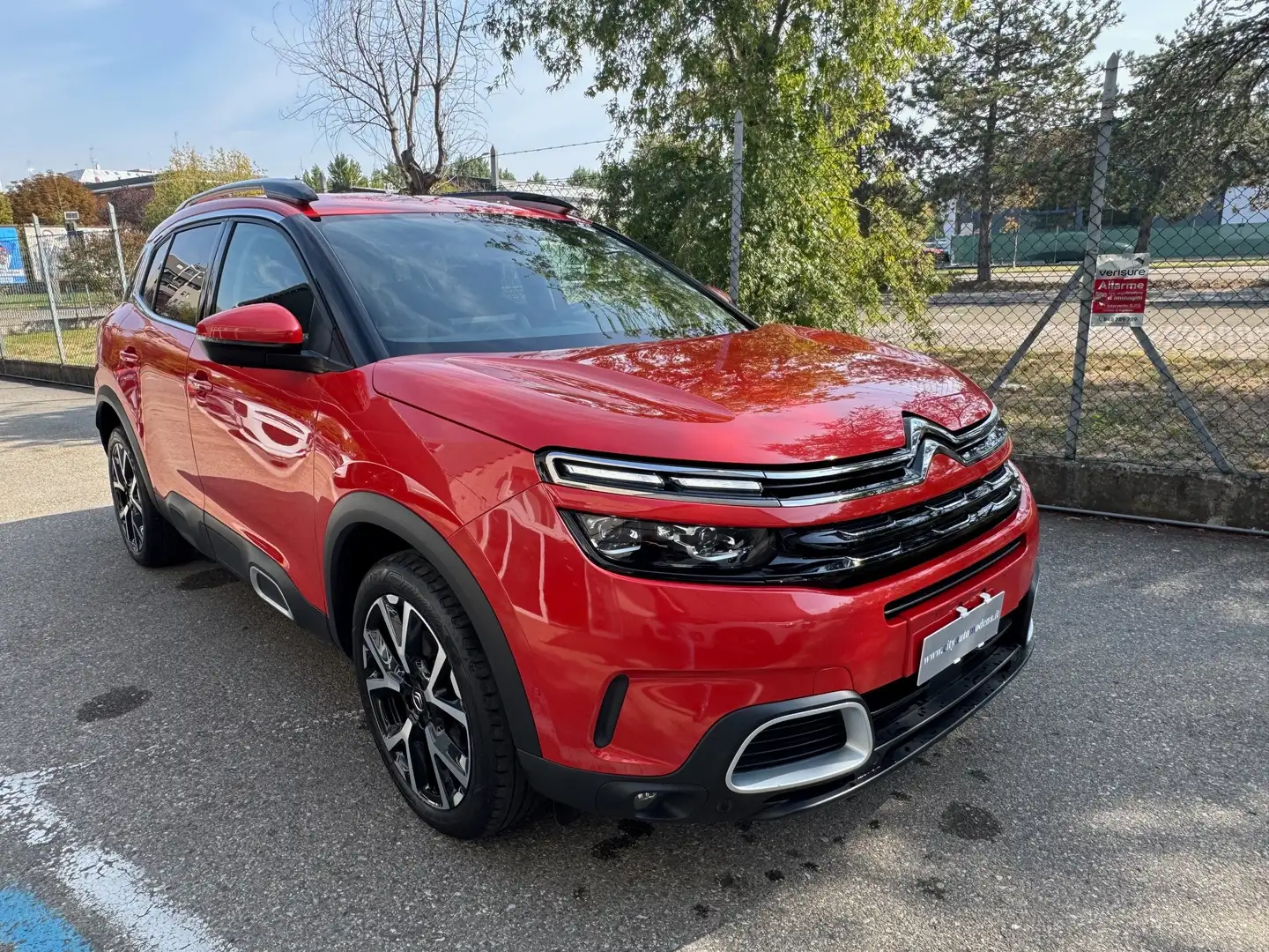 Citroen C5 Aircross 1.5 Bluehdi SHINE 131CV NAVI+RETR. SOLI KM 63.800 Orange - 2