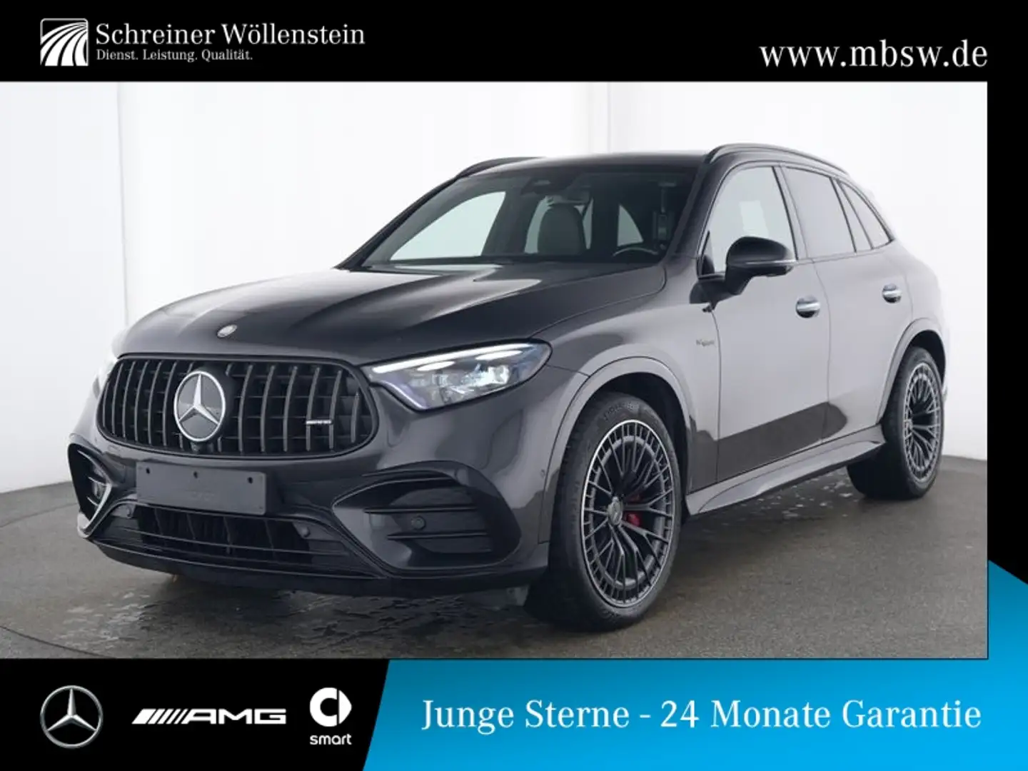 Mercedes-Benz GLC 43 AMG 4M DYN+*PREM*Pano*21*AHK*Night-II*B3D Gris - 1