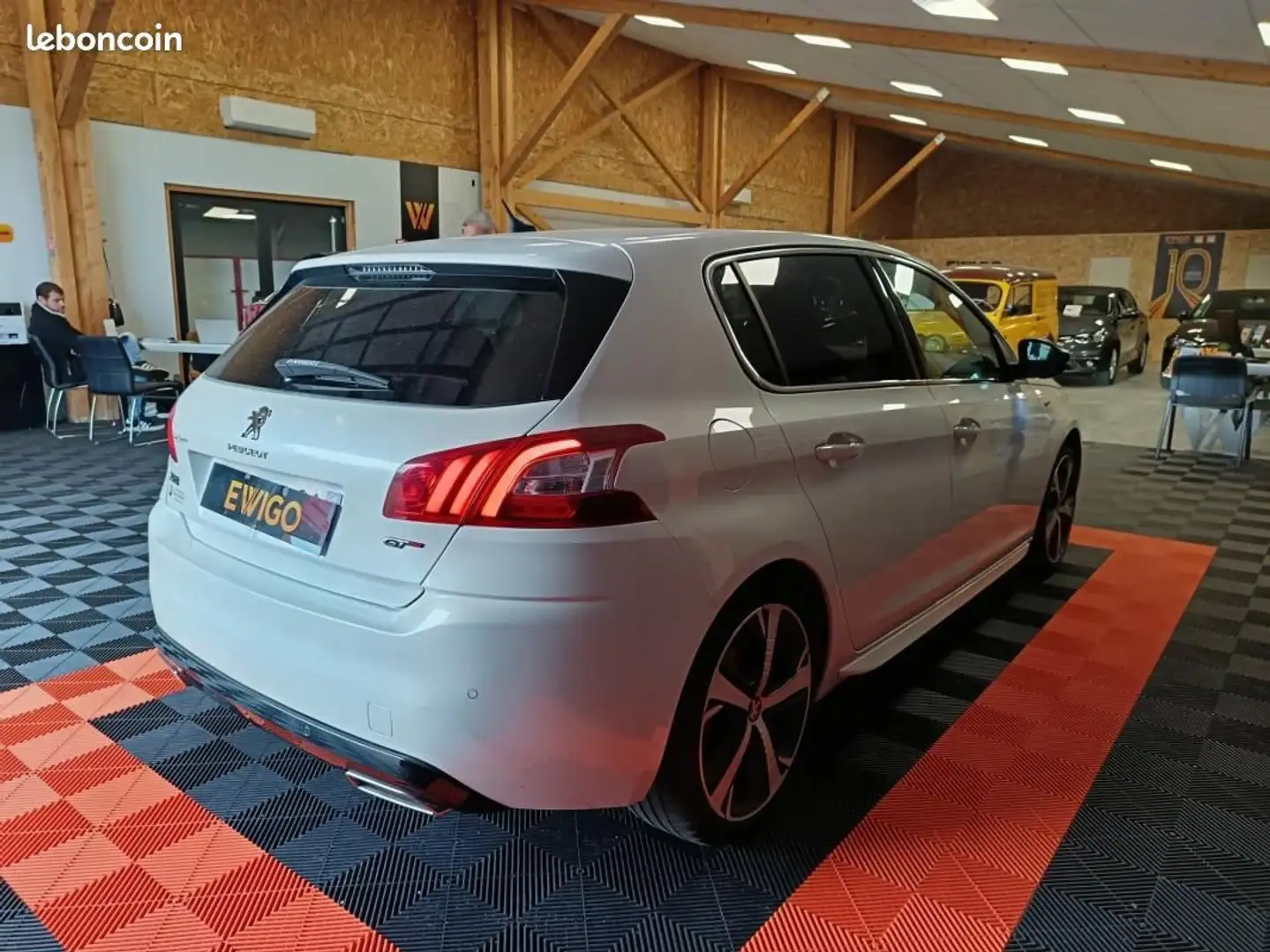 Peugeot 308 GENERATION-II 1.6 THP 205 GT START-STOP Blanc - 2