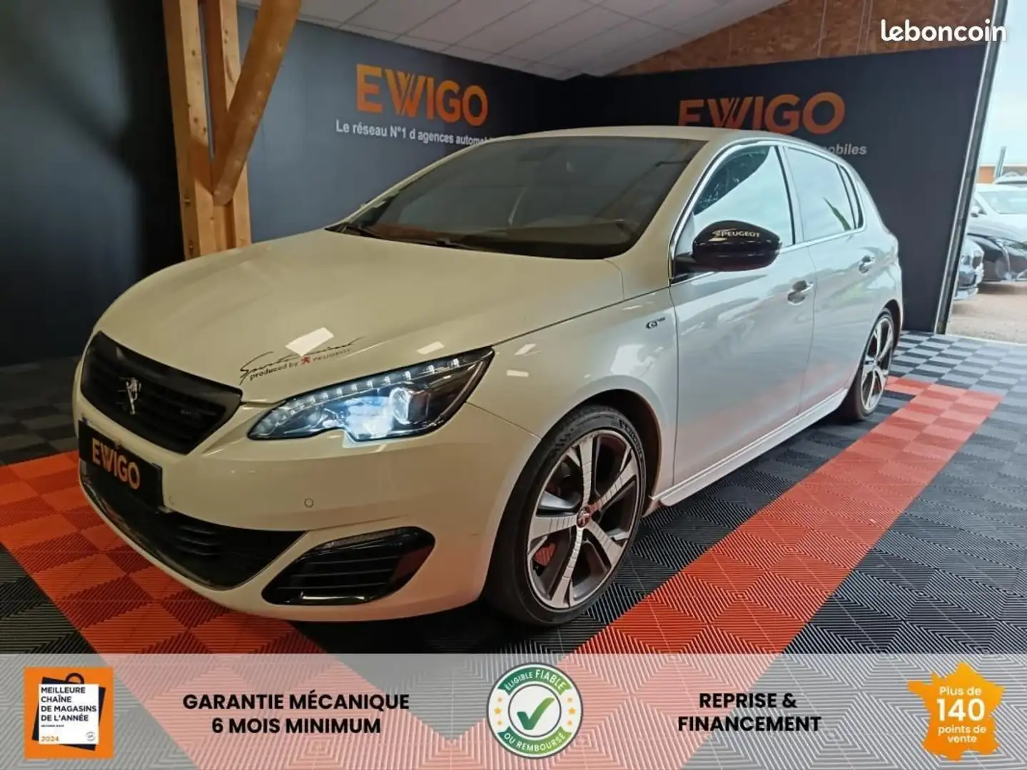 Peugeot 308 GENERATION-II 1.6 THP 205 GT START-STOP Blanc - 1