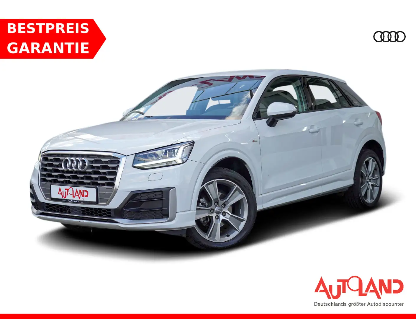 Audi Q2 35 1.5 TFSI LED Navi AHK Kamera Tempomat DAB Blanc - 1