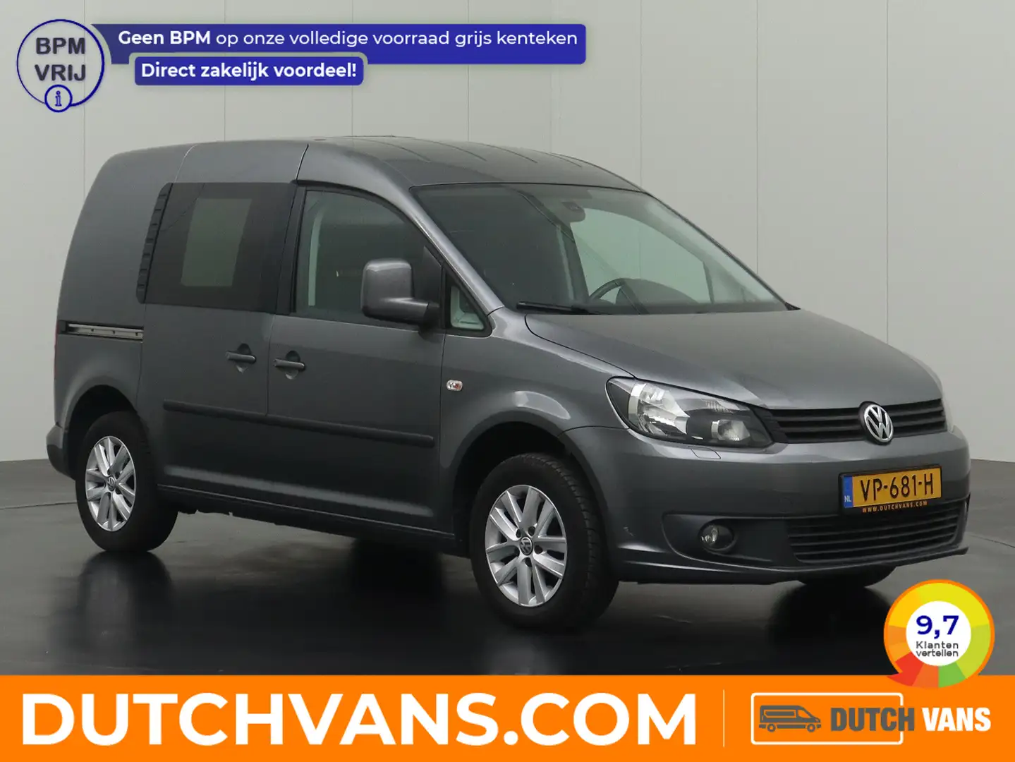 Volkswagen Caddy 1.6TDI | Navigatie | Airco | Cruise Grigio - 1