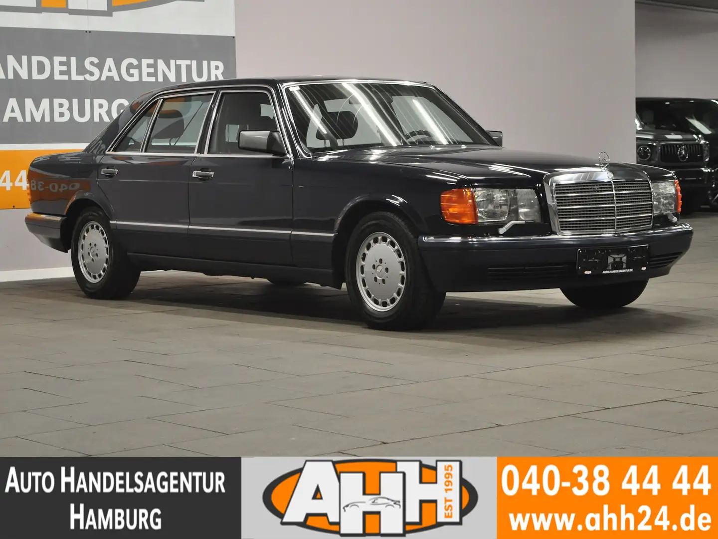 Mercedes-Benz 560 SEL W126 H-KENNZ|HISTORIE|LUFT|BRD|904-261!! Albastru - 2