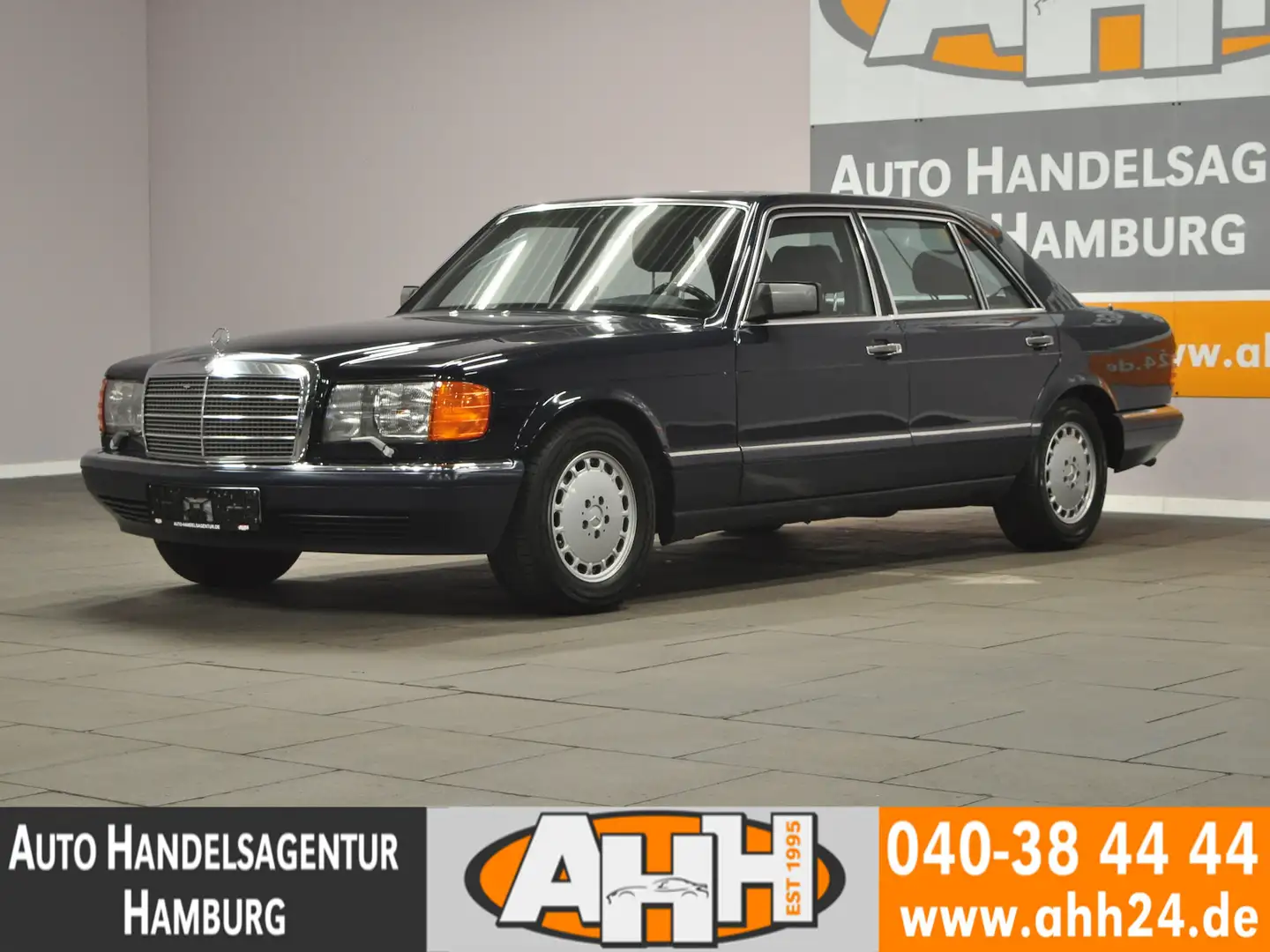 Mercedes-Benz 560 SEL W126 H-KENNZ|HISTORIE|LUFT|BRD|904-261!! Albastru - 1
