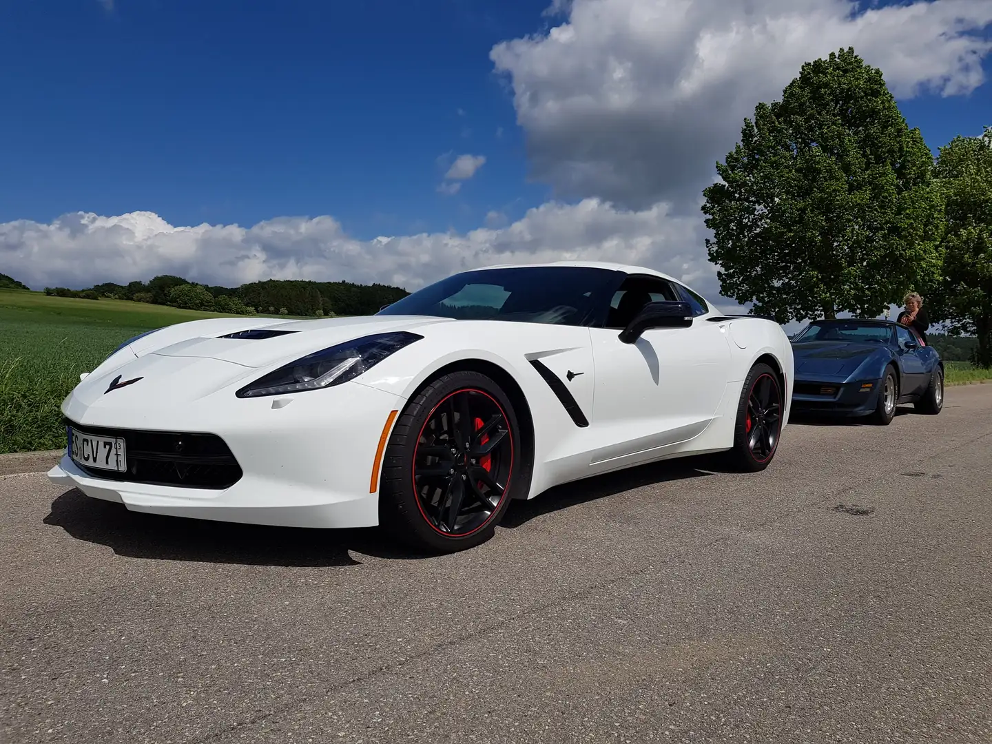 Corvette C7 Stingray Blanc - 1
