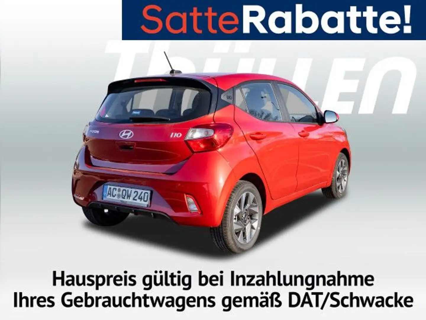 Hyundai i10 FL 1.0 GDi 5-MT 2WD Trend Komfortpaket Navi Rouge - 2