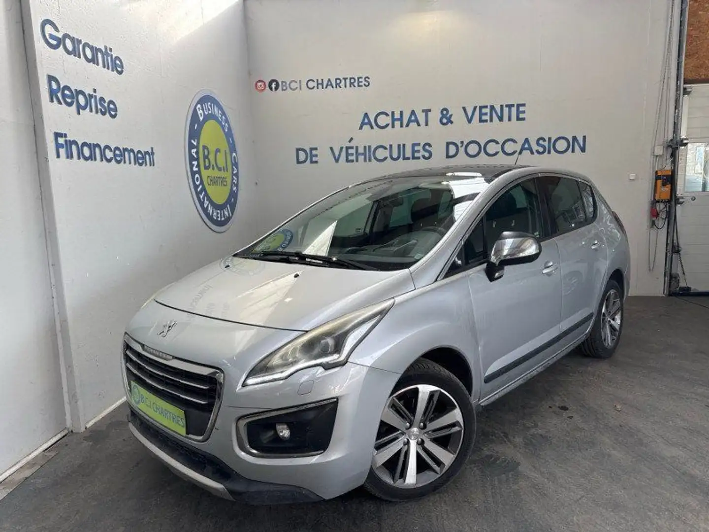 Peugeot 3008 2.0 BLUEHDI 150CH ALLURE S&S Gris - 1