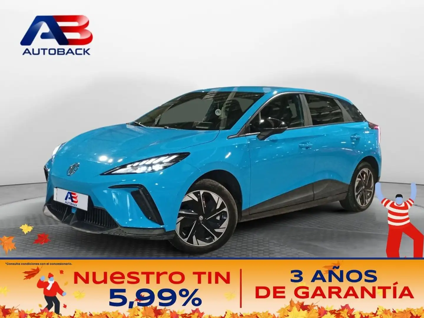 MG MG4 4 64kWh Comfort Bleu - 1