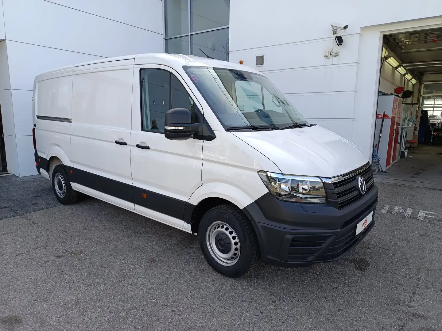 Volkswagen Crafter VW Crafter 30 T6 Kastenwagen Entry L3H2 TDI Weiß - 2