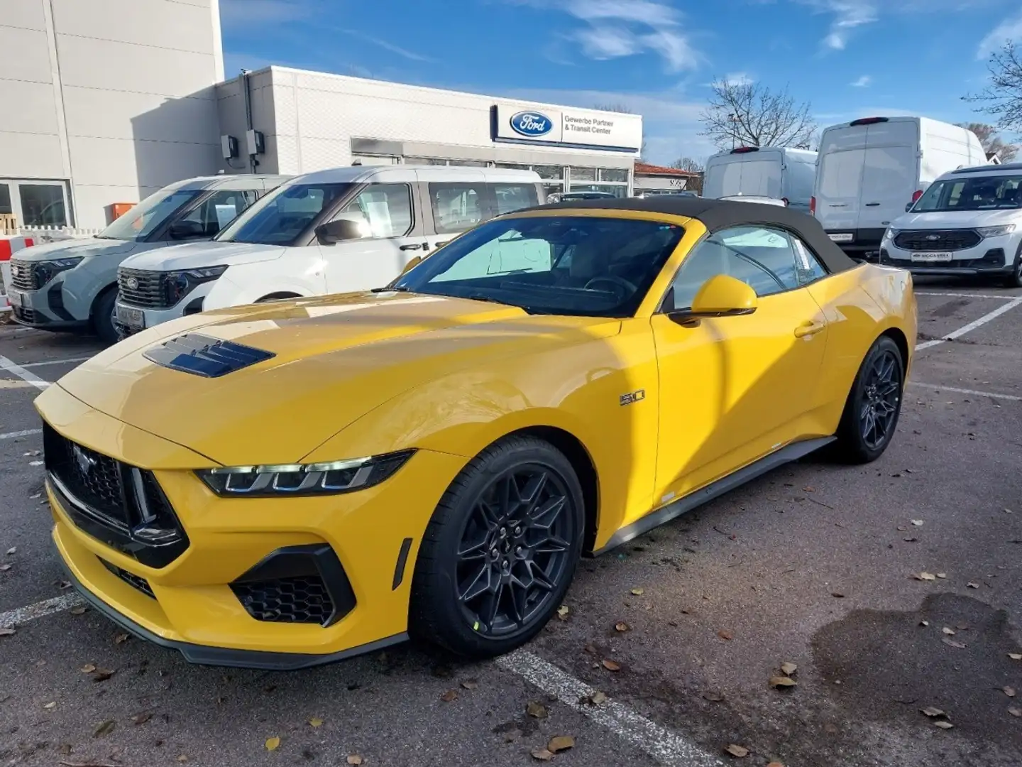 Ford Mustang Convertible GT 5.0 **NEUES MODELL** ACC Gelb - 2