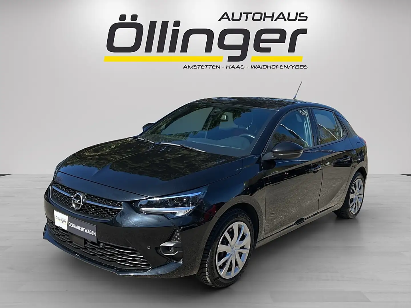 Opel Corsa-e 50kWh-GS Line + tolle Extras! Schwarz - 1