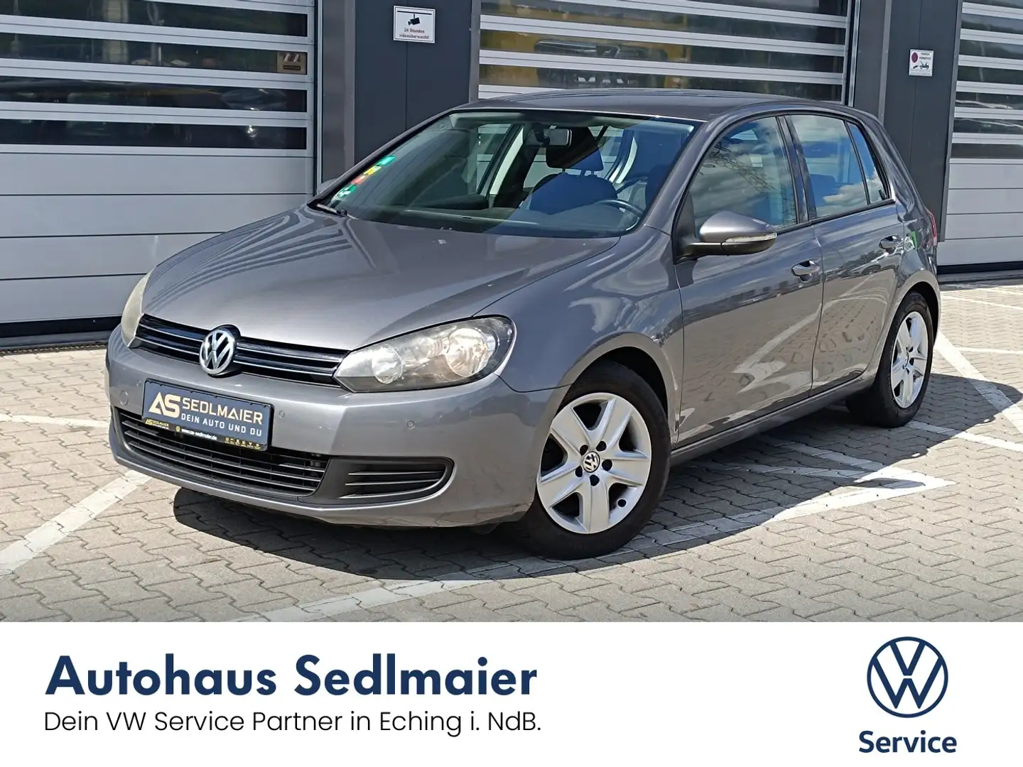 Volkswagen Golf VI 1.6 Comfortline KlimaAuto|PDCv+h|CD|MP3 Grey - 1