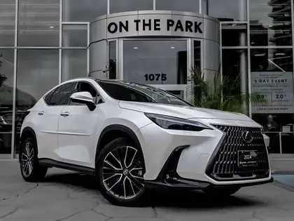 White 2024 Lexus NX SUV / Crossover  8-Speed Automatic