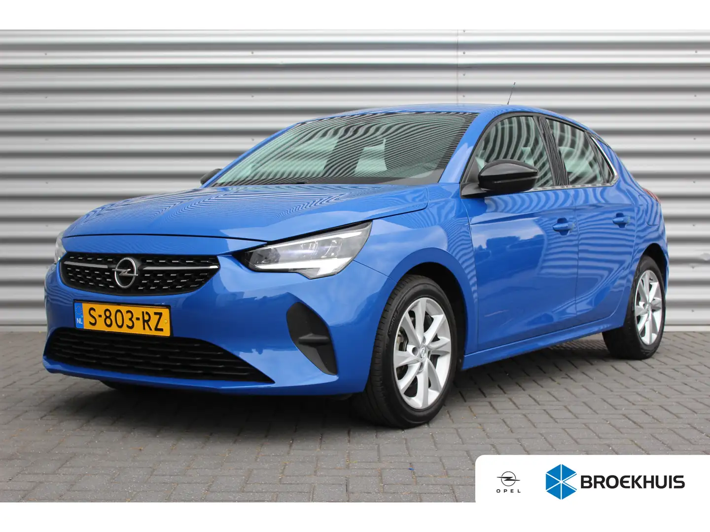 Opel Corsa 1.2 TURBO 100PK ELEGANCE LEVEL 3 / NAVI / CLIMA / Blauw - 1