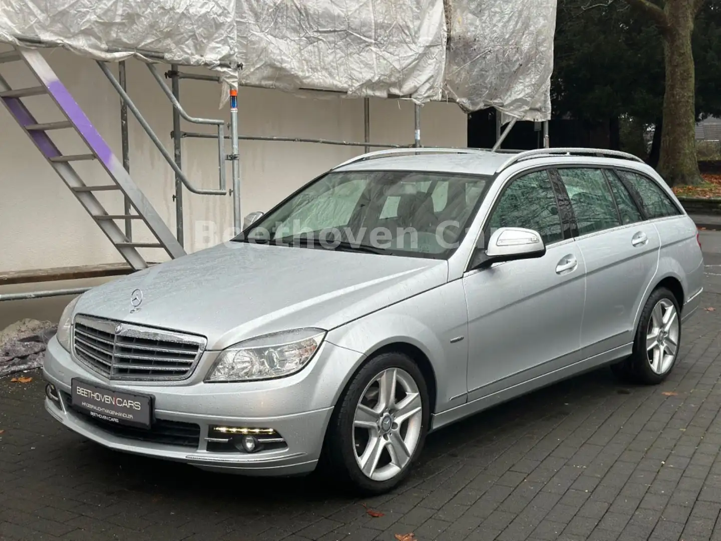 Mercedes-Benz C 180 K|RENTNER|Nur 44oooKm|ELEGANCE|GARANTIE| Silber - 1