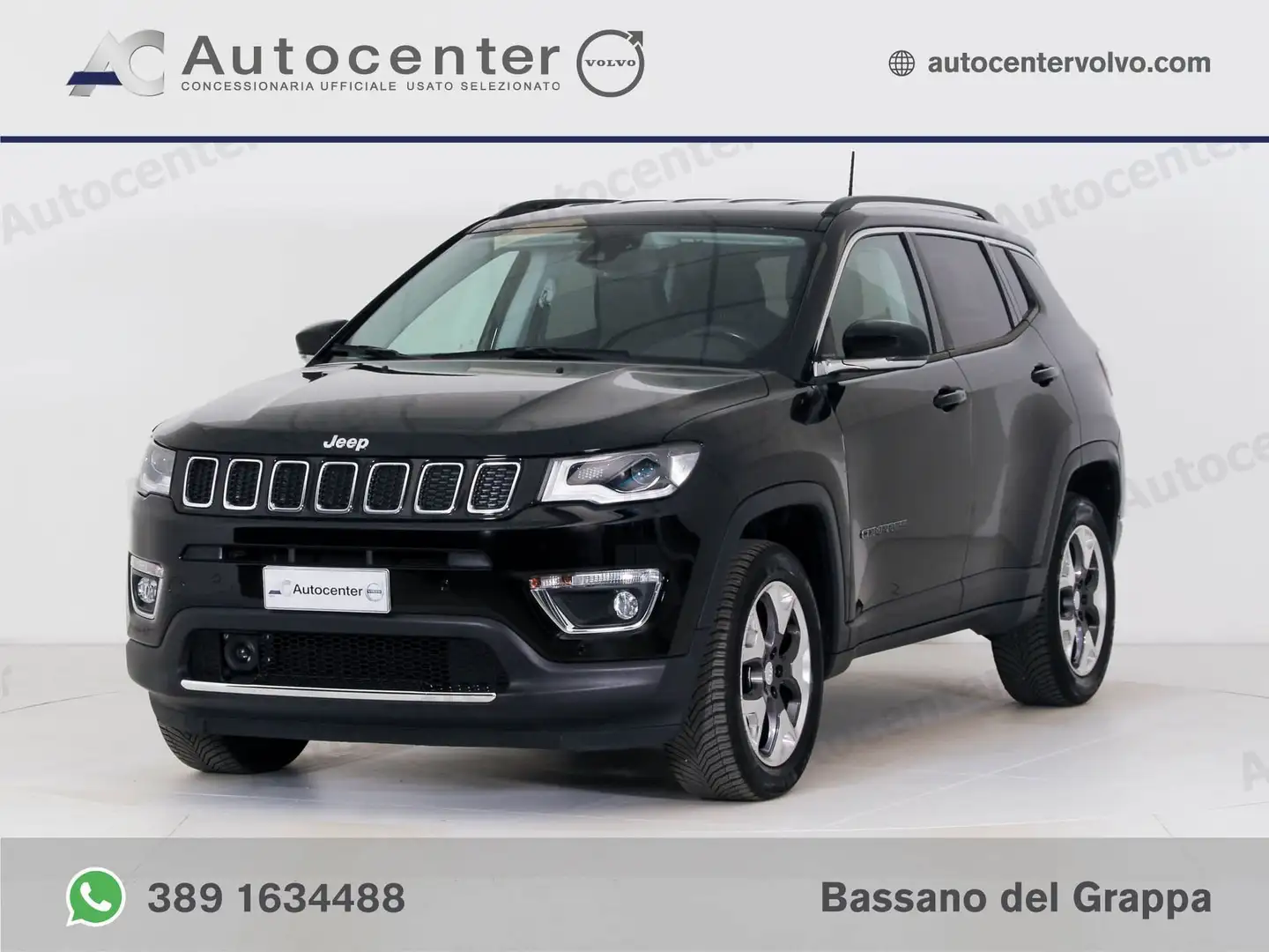 Jeep Compass Compass 2.0 mjt Limited 4wd 140cv auto my19 Nero - 1