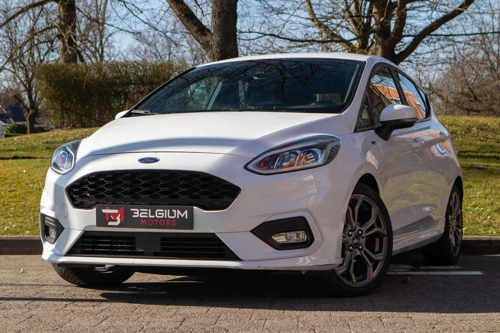 Ford Fiesta 1.0 EcoBoost ST-Line - Clima - Led - VAT Blanc - 1