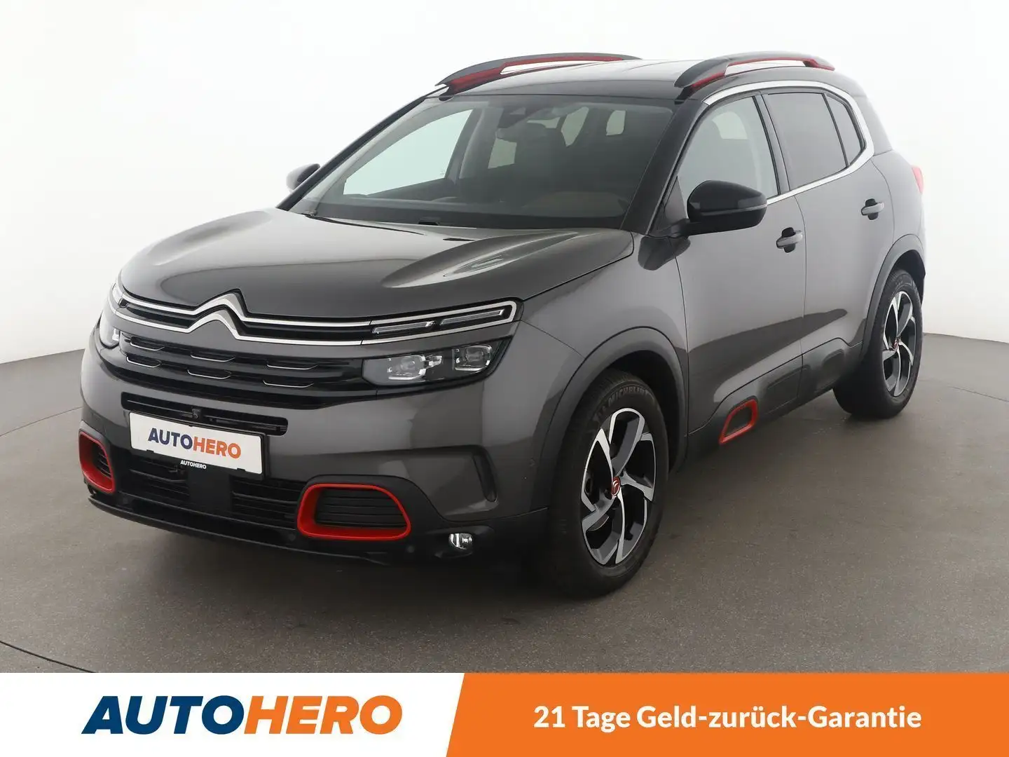 Citroen C5 Aircross 1.6 PureTech Shine Aut.*NAVI*CAM*LED*SHZ*TEMPO* Grau - 1