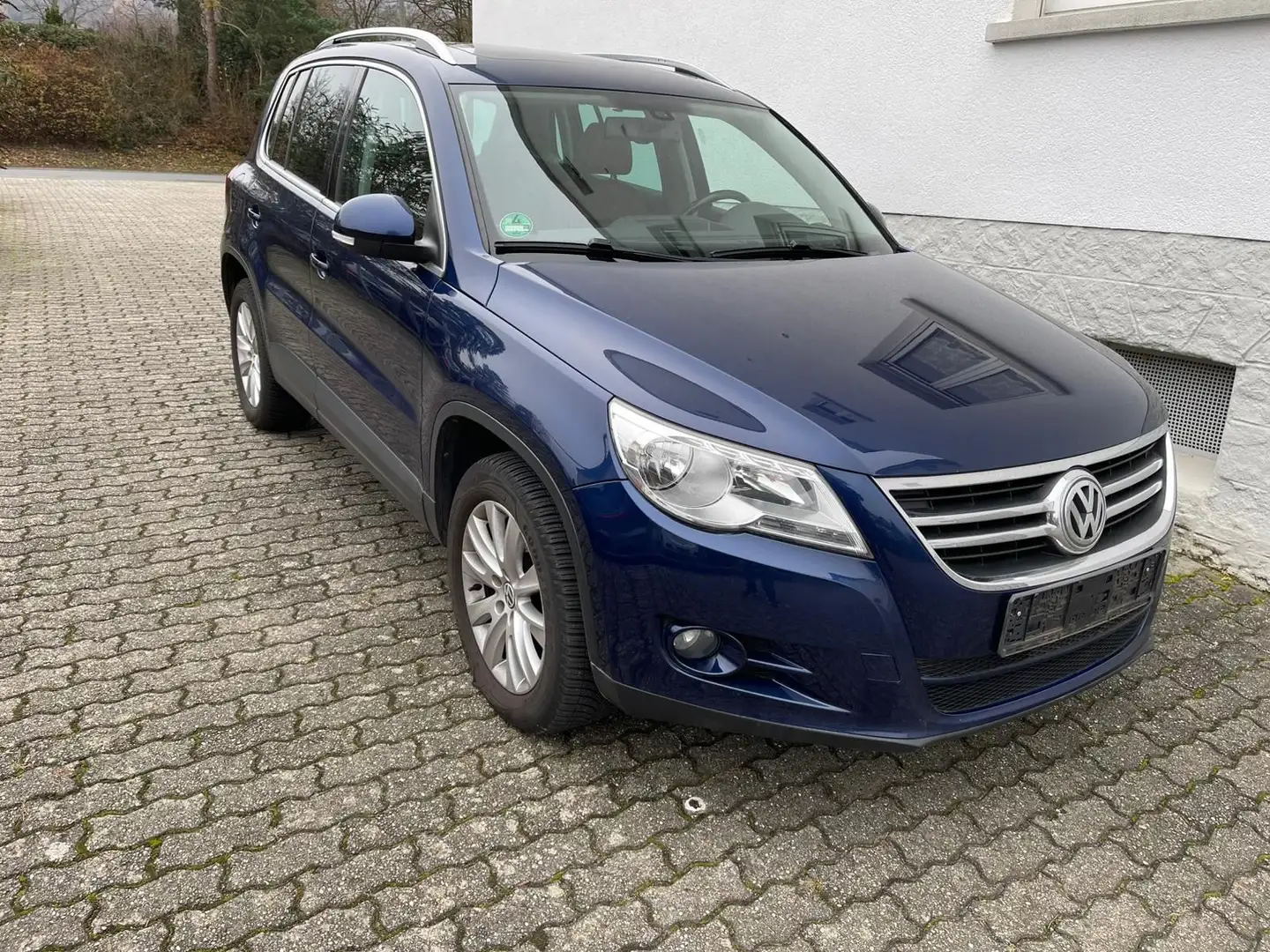 Volkswagen Tiguan Sport & Style 4Motion Leder Blauw - 1
