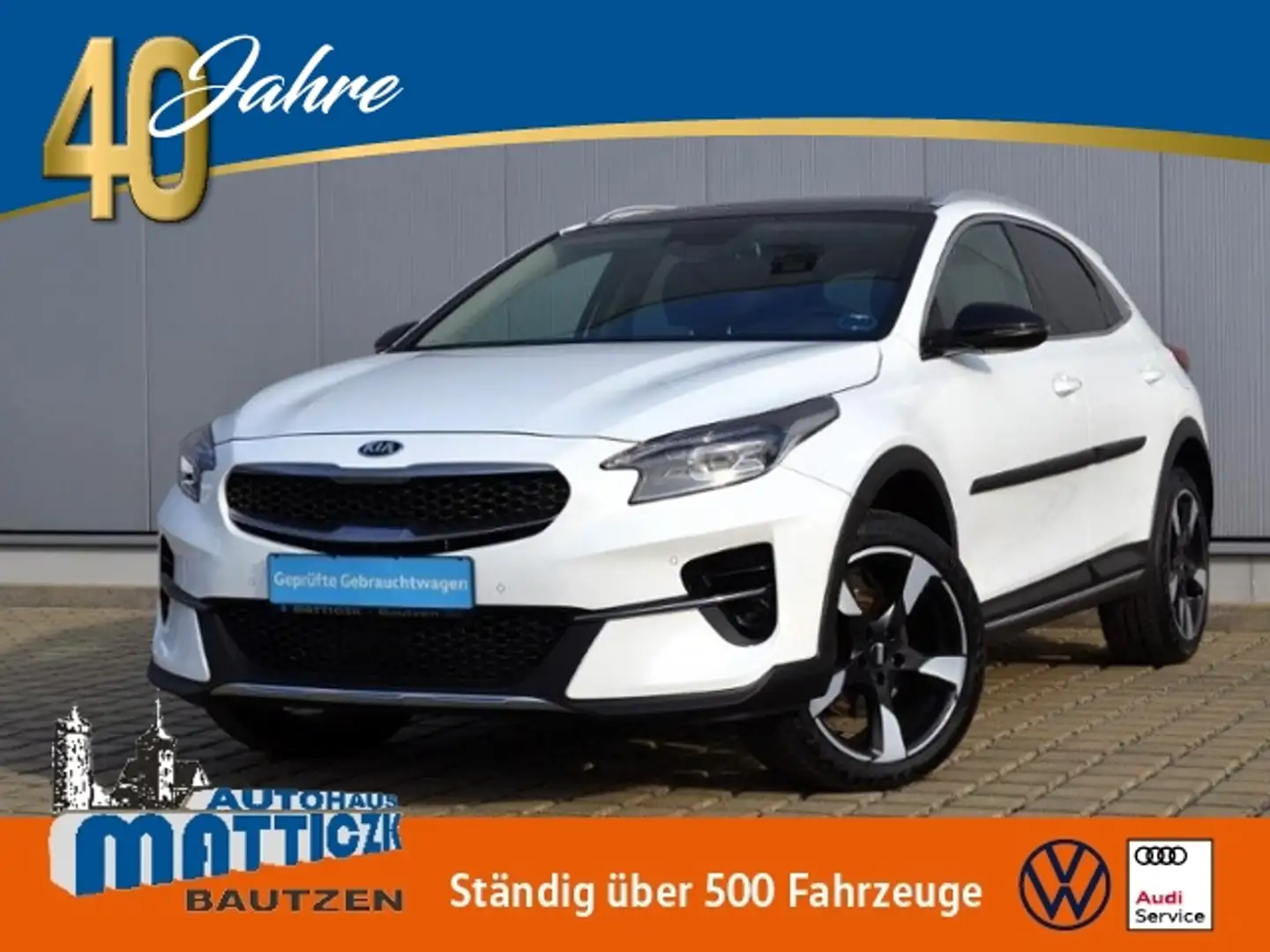Kia XCeed 1.5 T-GDI Limited Edition H&R/AHK/ST-HZ/LED/18-ZO Weiß - 1