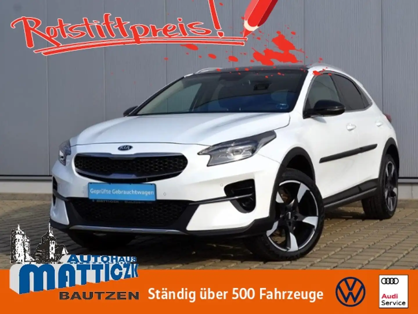 Kia XCeed 1.5 T-GDI Limited Edition VOLL/H&R/AHK/STAND-HZ/L Weiß - 1