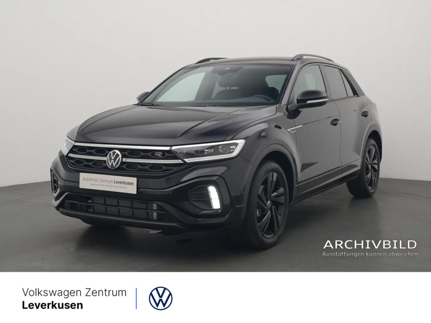 Volkswagen T-Roc TSI R-Line ACC LED KAM NAVI VIRT PDC SH Schwarz - 1