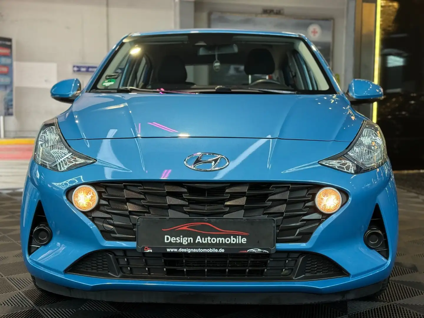 Hyundai i10 Trend*Autom/Navi/R-Kam/Sitzhzg/Lenkradhzg* Blau - 2