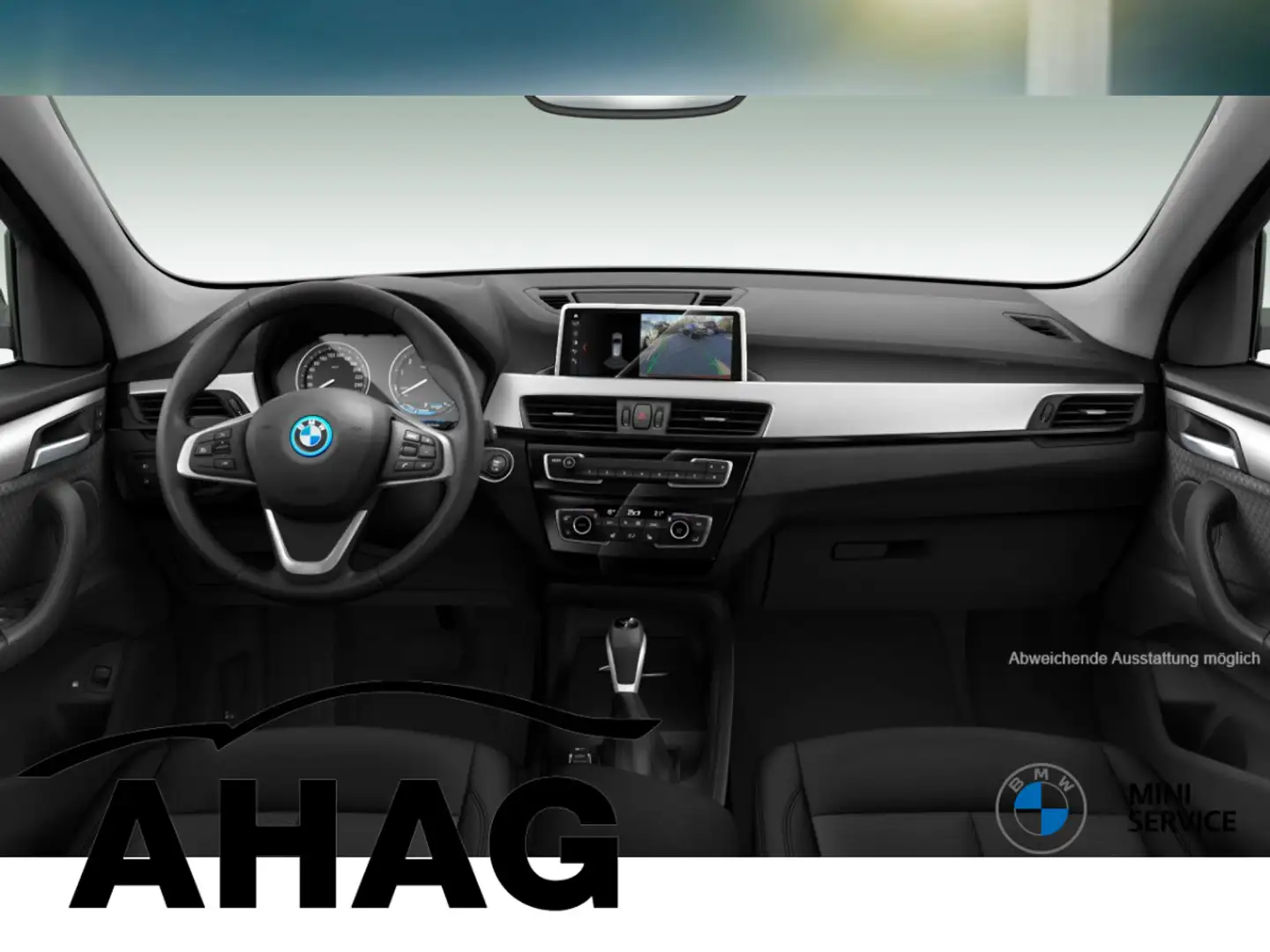 BMW X1 xDrive25e Advantage Steptronic Aut. Klimaaut. Schwarz - 2
