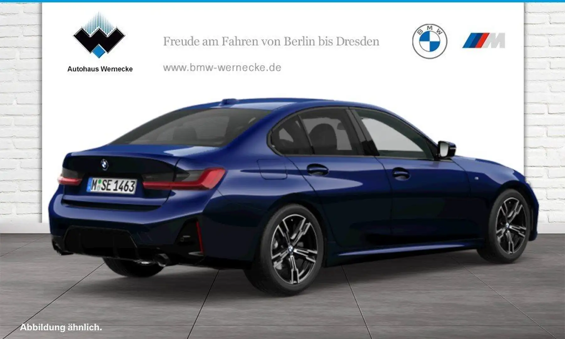 BMW 318 i Limousine M Sportpaket DAB Komfortzg. Shz Azul - 2