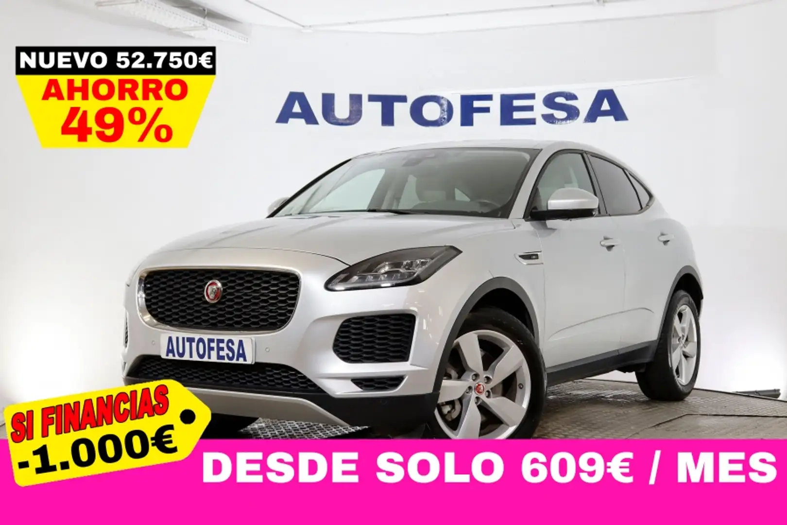 Jaguar E-Pace 2.0 P 4WD 200cv Auto 5P S/S # IVA DEDUCIBLE, NAVY, Gris - 1