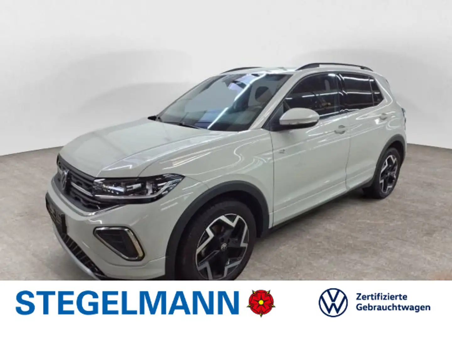 Volkswagen T-Cross 1.5 TSI DSG R-Line *AHK*Kamera*Navi*LED* Grau - 1