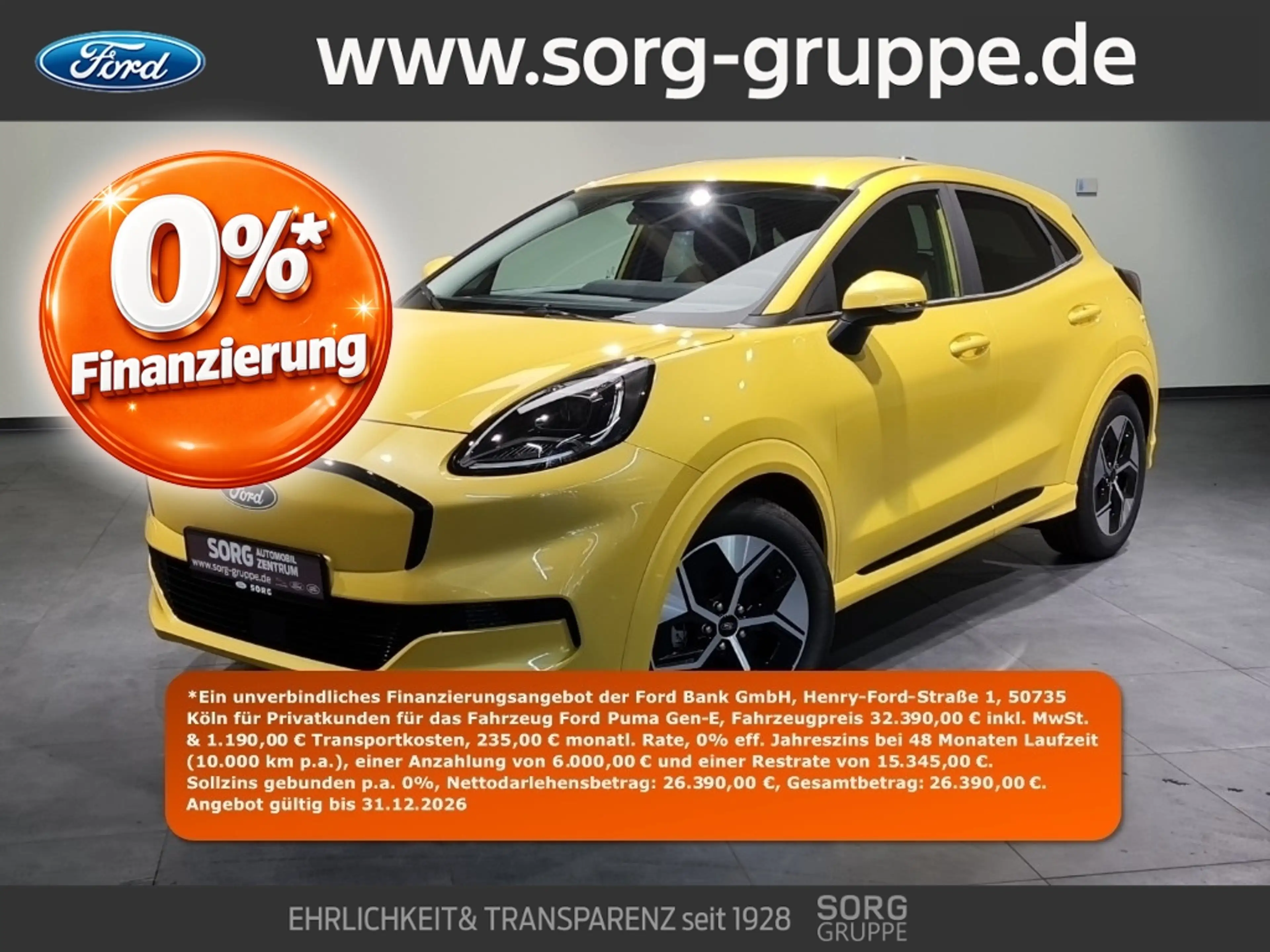 Ford Puma Gen-E Gen-E 46,8kWH "Winter-Paket"RFK"GJR"