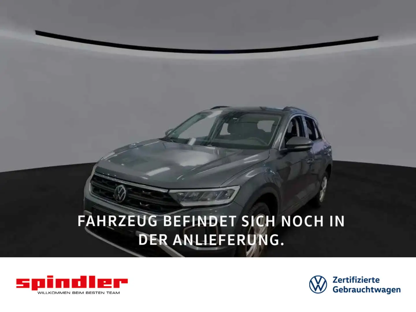 Volkswagen T-Roc Life 1.0TSI / ParkAssi, LED, RFK, ACC, SHZ Grau - 1