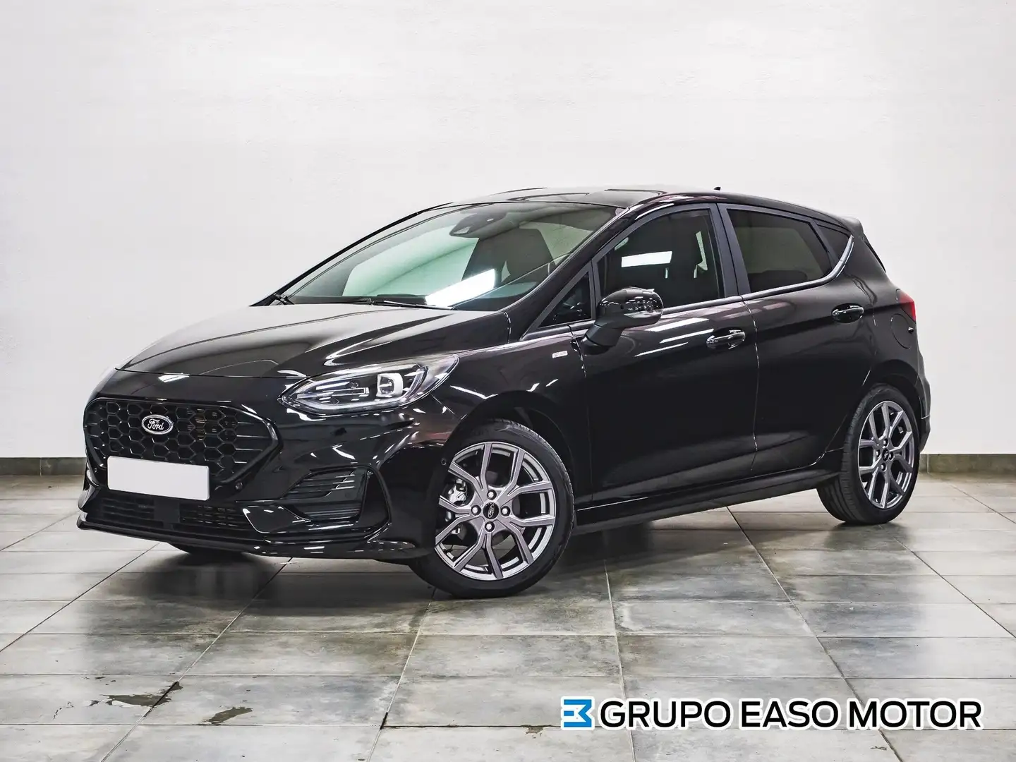 Ford Fiesta 1.0 EcoBoost MHEV ST Line Aut. 125 Gris - 1