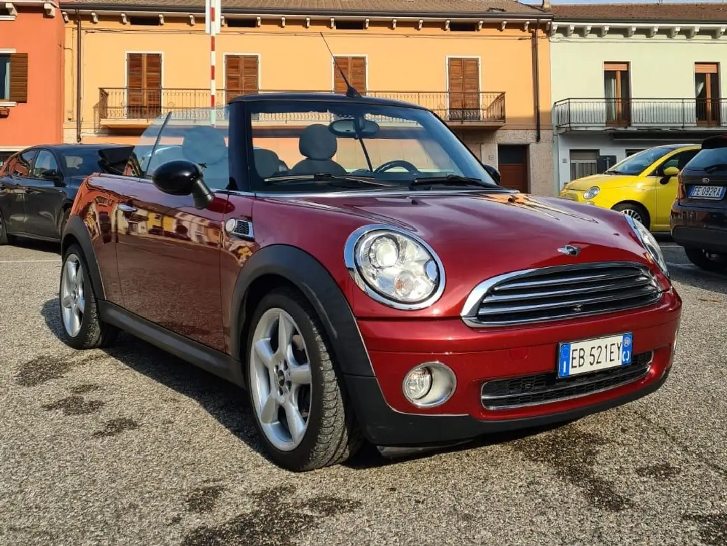 MINI Cooper Cabrio Mini III R57 2007 Cabrio 1.6 122cv Rosso - 1