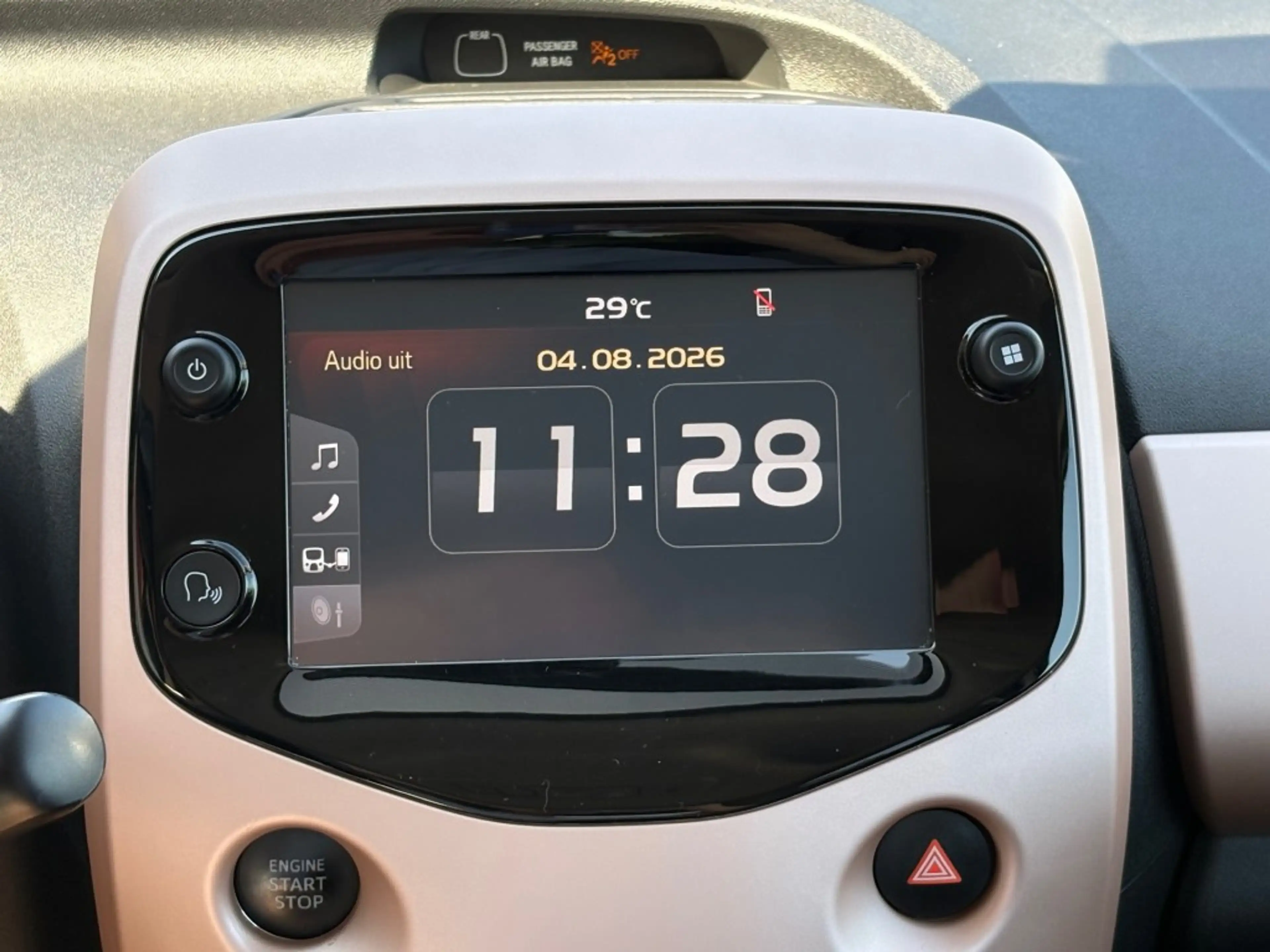 Citroen C1 1.0 VTI ELLE. CAMERA CRUISE (CARPLAY NAVI) AIRCO — photo 7