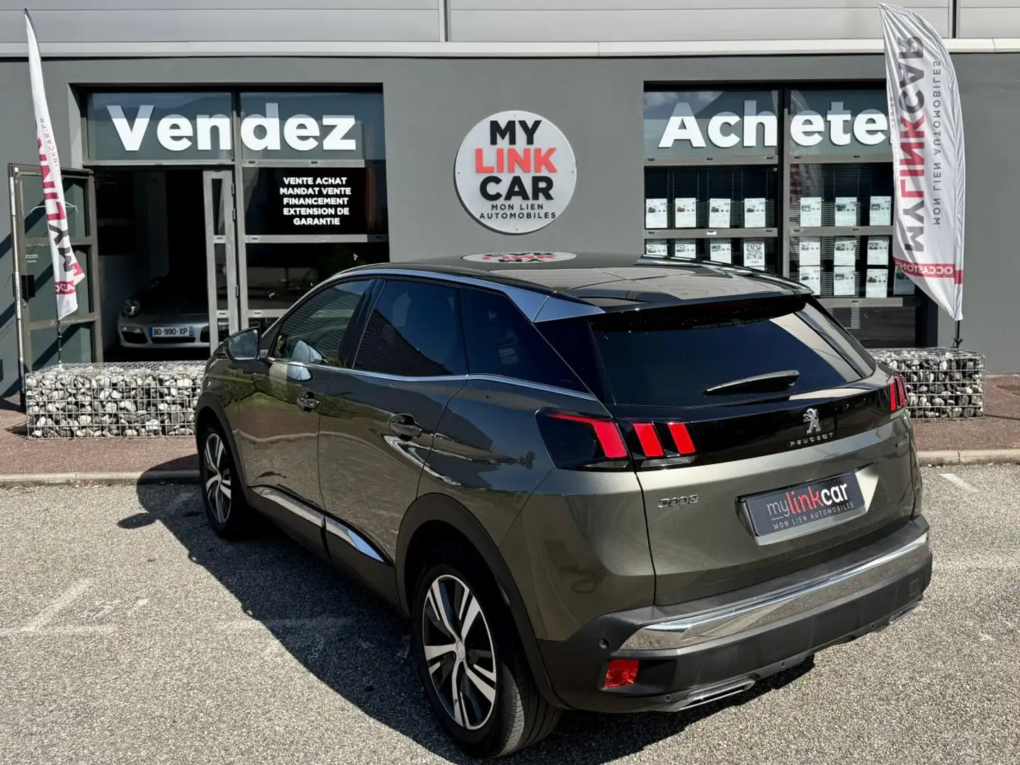 Peugeot 3008 GT Line 130 cv BVA 6 sous contrat entretien PEUGEOT Grau - 2