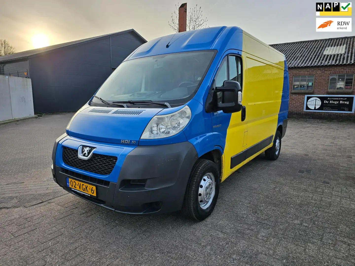Peugeot Boxer 335 3.0 HDI L2H2,Apk,Airco,Nap Azul - 1