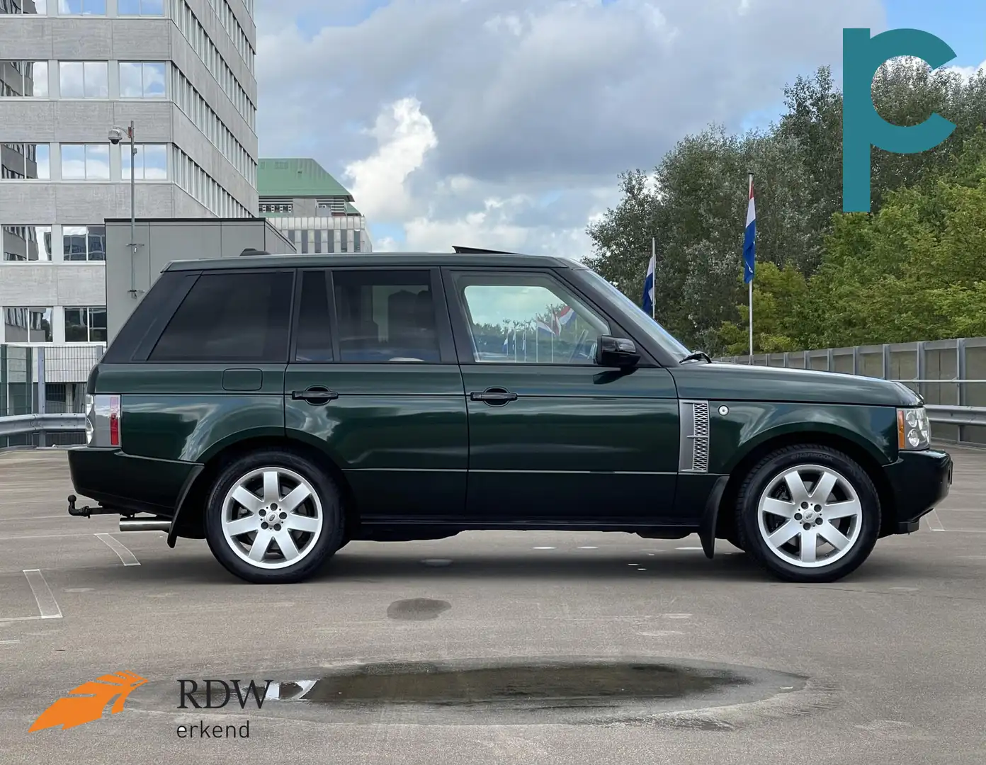 Land Rover Range Rover 4.2 V8 Supercharged GREEN Full History Youngtimer Зелений - 1