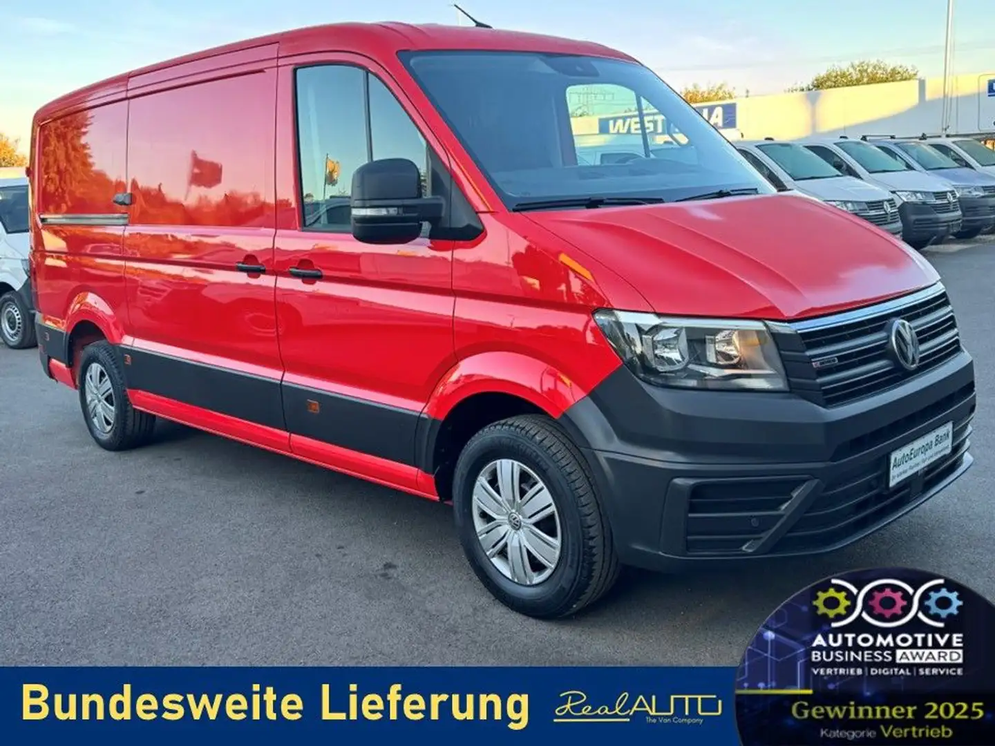 Volkswagen Crafter Kasten 35 MR L2H1 4Motion Klima*Tempomat Rot - 1
