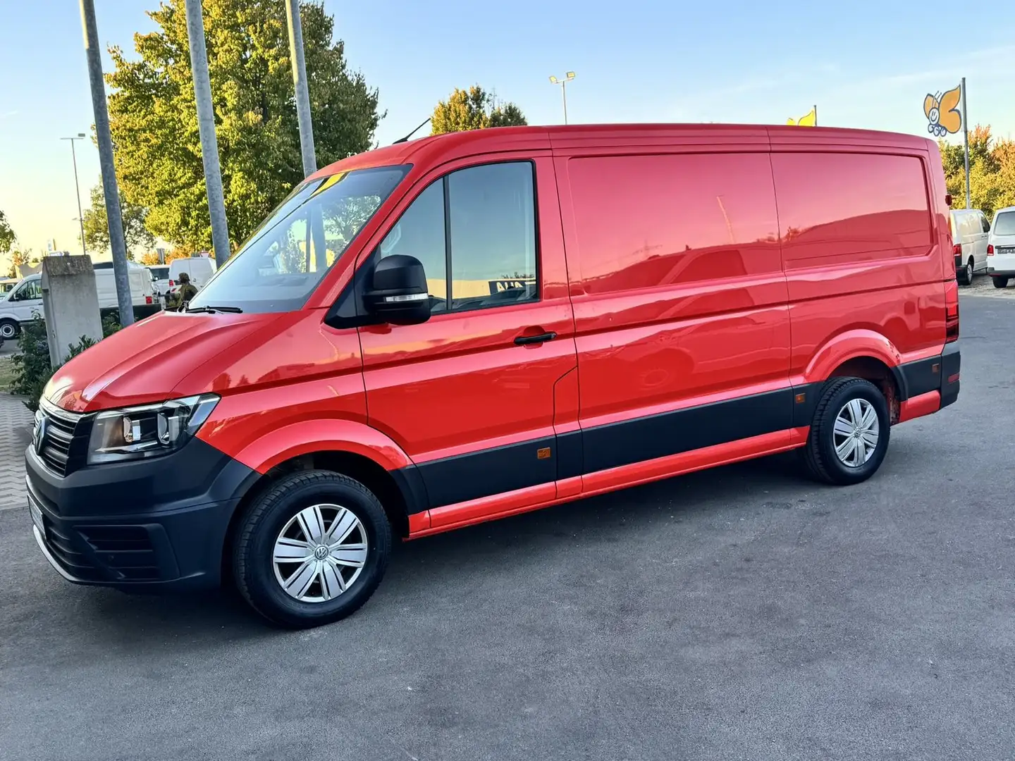 Volkswagen Crafter Kasten 35 MR L2H1 4Motion Klima*Tempomat Rot - 2