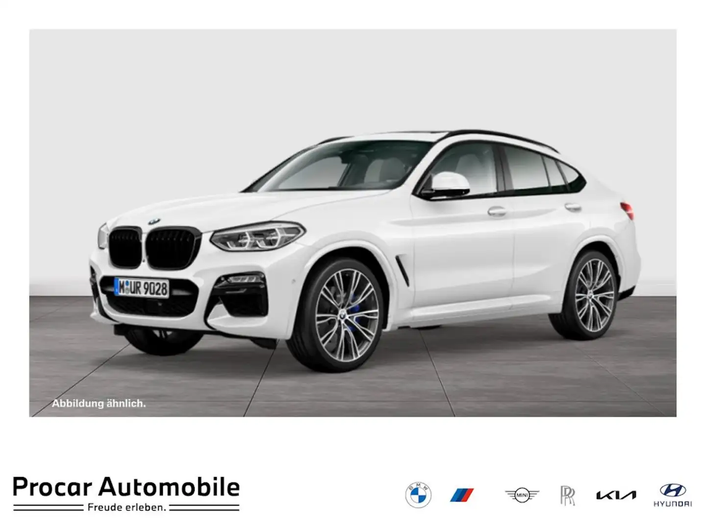 BMW X4 M 40i Head-Up HK HiFi DAB LED WLAN Pano.Dach Weiß - 1