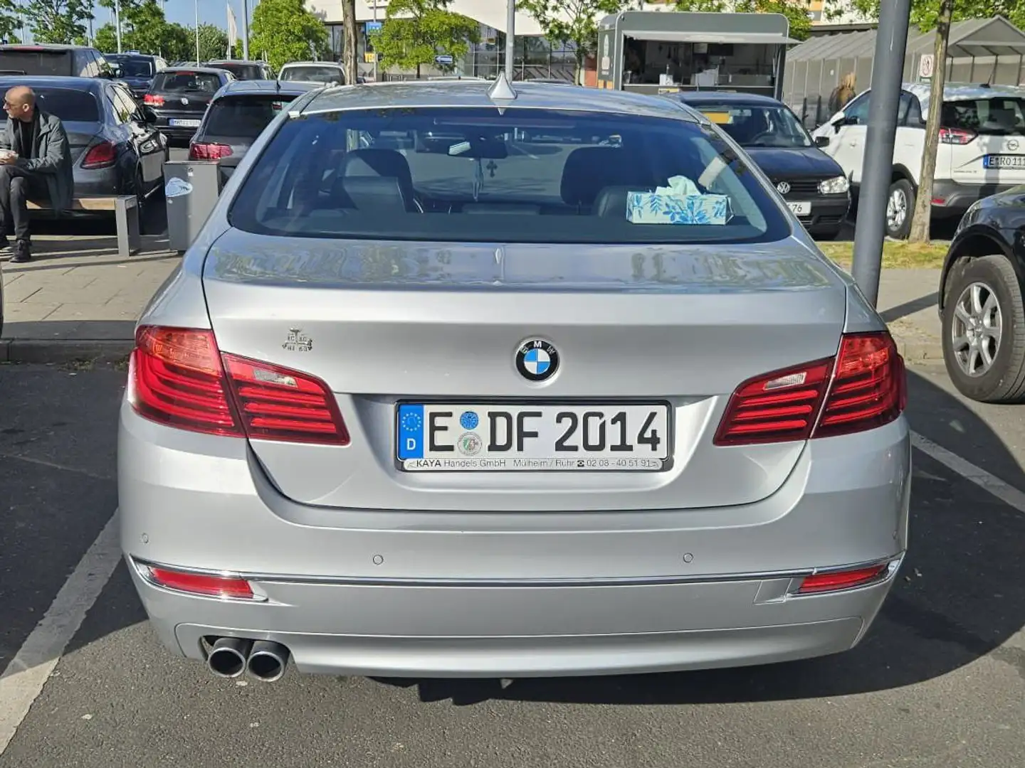 BMW 525 525d Aut. Luxury Line Silber - 2